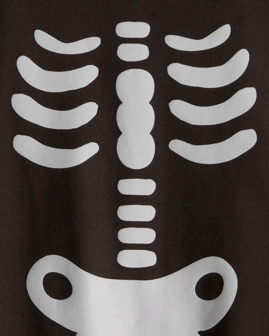 Enterizo en Algodón Diseño Skeleton