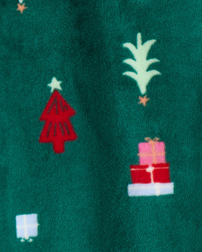Pijama en Terciopelo Diseño Christmas Trees