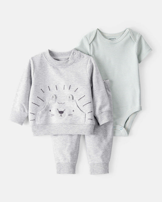 Conjunto 3 Piezas Diseño Lion