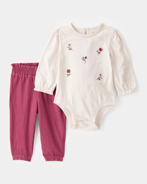 Conjunto 2 Piezas Body Floral