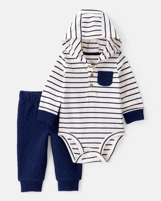 Conjunto 2 Piezas Body Navy