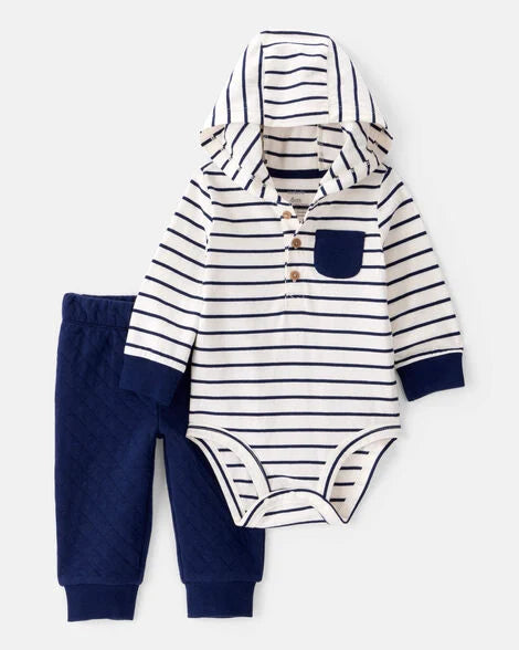 Conjunto 2 Piezas Body Navy