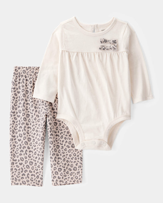 Conjunto 2 Piezas Body Leopard