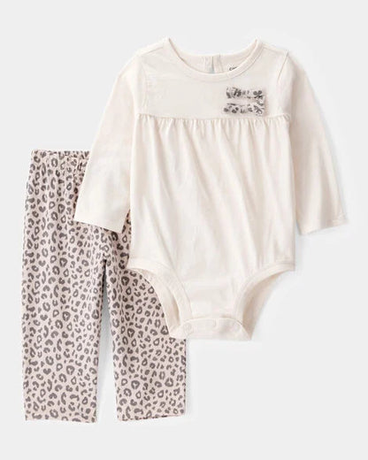 Conjunto 2 Piezas Body Leopard