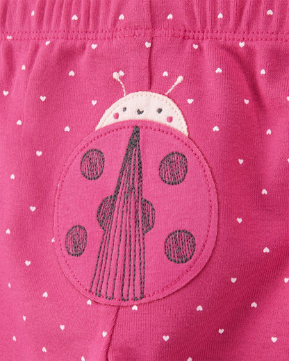 Conjunto 3 Piezas Diseño Ladybug