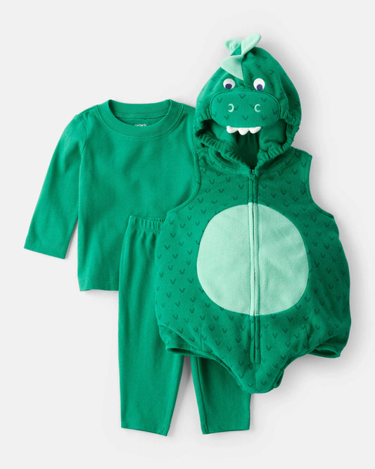 Disfraz 3 Piezas Dino Verde