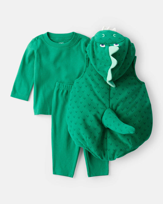 Disfraz 3 Piezas Dino Verde