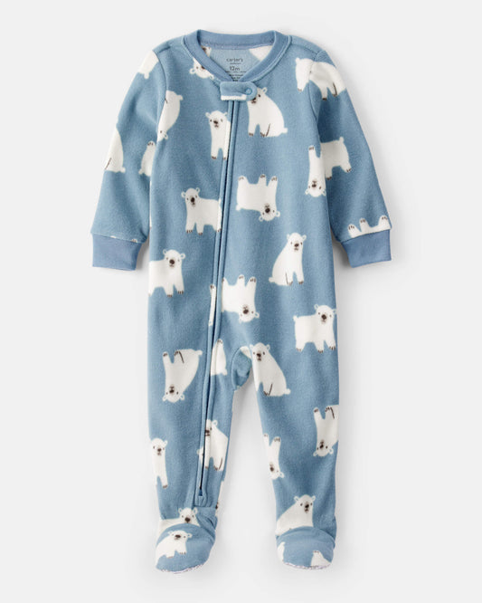 Pijama en Fleece Diseño Polar