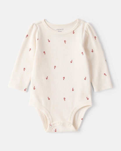 Vestido 2 Piezas Jardinera Candy Cane