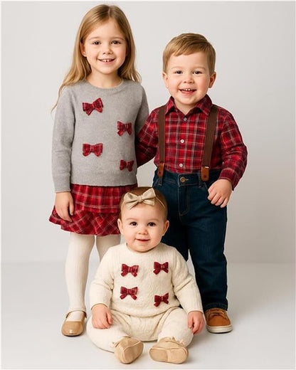 Conjunto 3 Piezas Leñadora con Tirantes