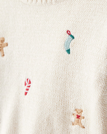 Conjunto 2 Piezas Saco Tejido Christmas