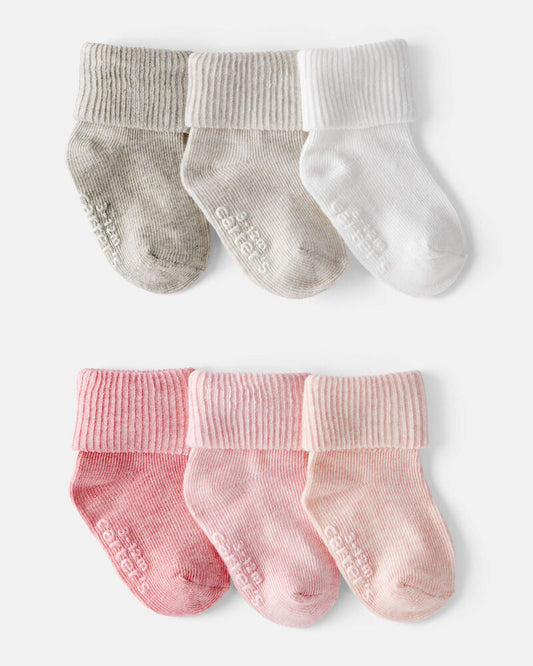 Set 6 Pares de Medias Bota Plegable