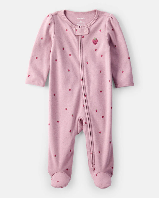 Pijama en Algodón Diseño Strawberry