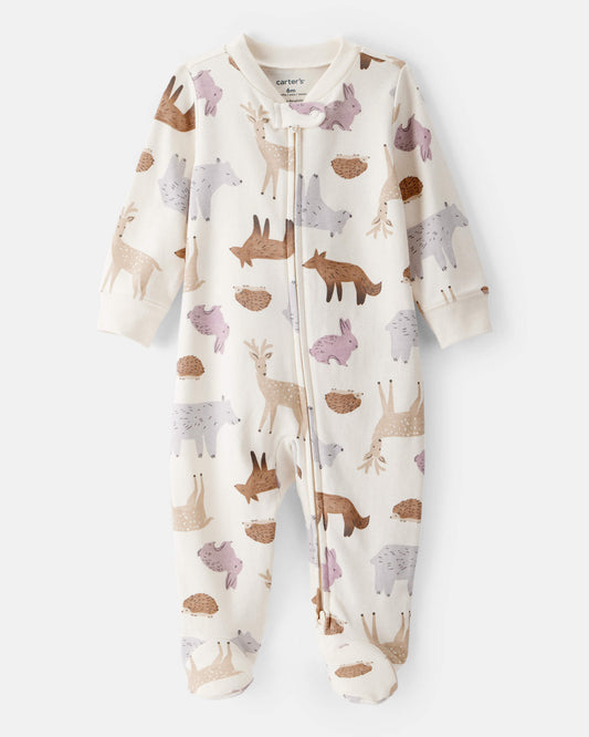 Pijama en Algodón Diseño Fox Rose