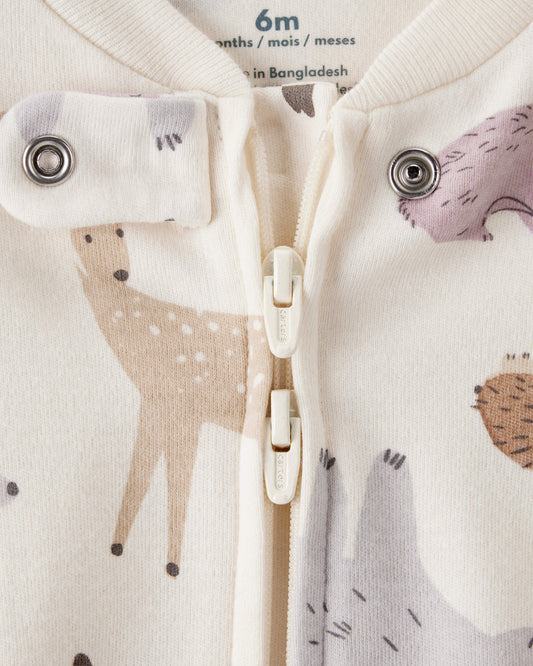 Pijama en Algodón Diseño Fox Rose