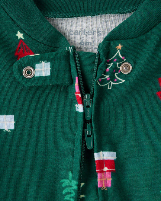 Pijama en Algodón Diseño Christmas Trees
