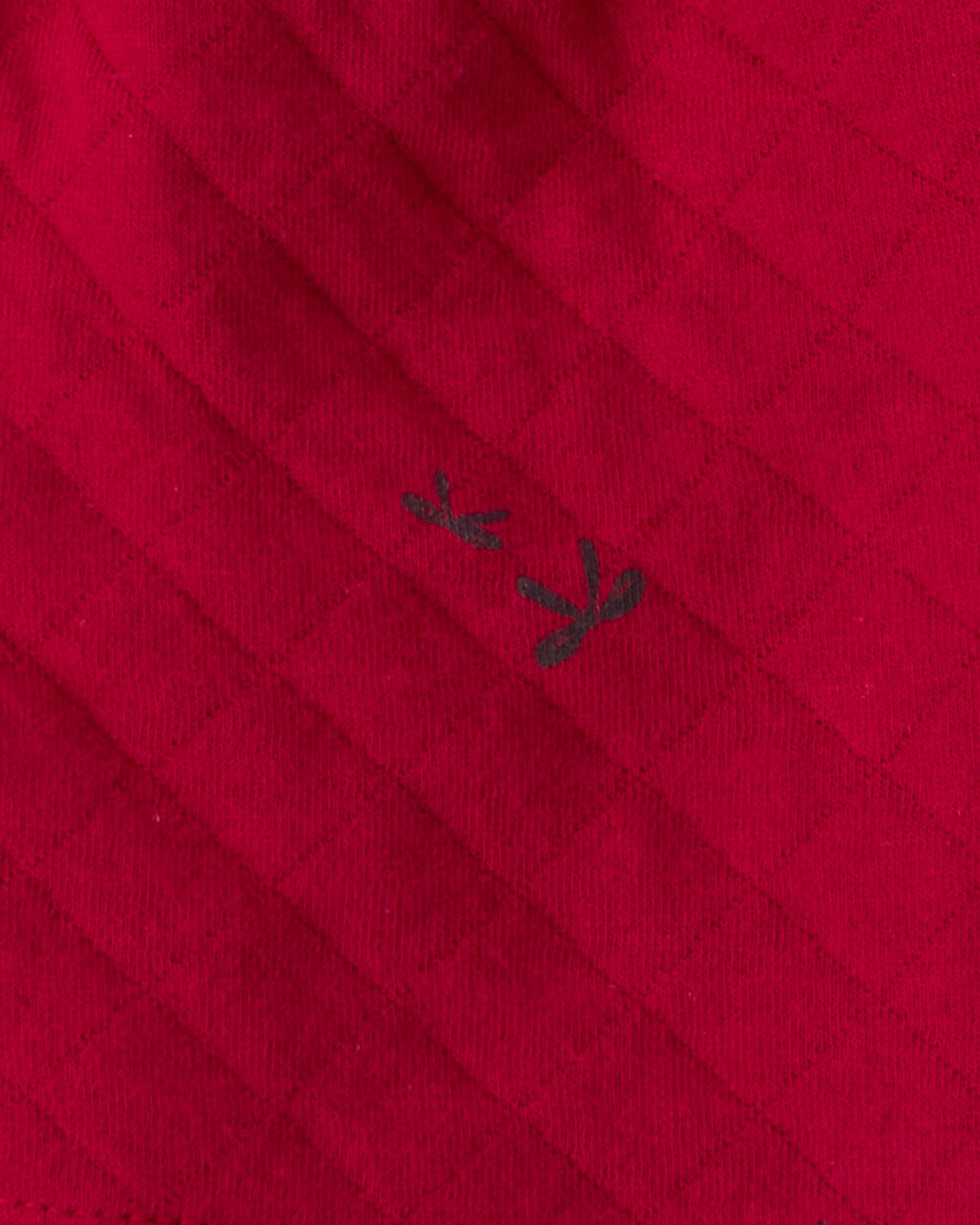 Conjunto 3 Piezas Chaleco Rojo Capota