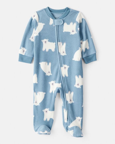 Pijama en Fleece Diseño Polar Bear