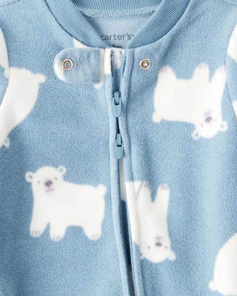 Pijama en Fleece Diseño Polar Bear
