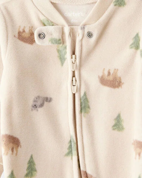 Pijama en Fleece Diseño Buffalo