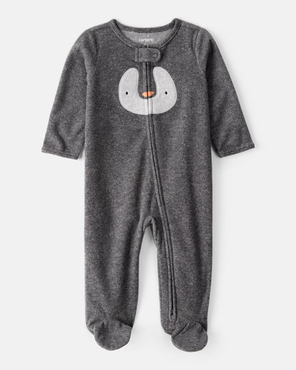 Pijama en Fleece Diseño Penguin Head