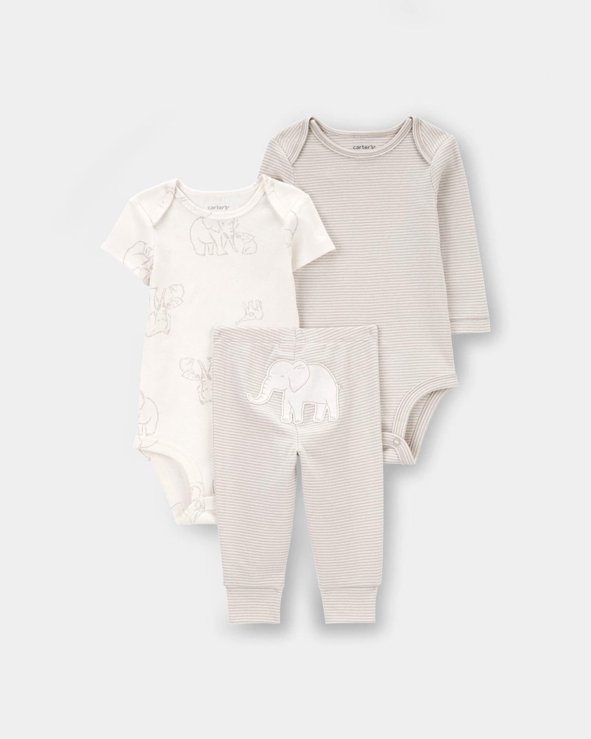Conjunto 3 Piezas Diseño Elephant