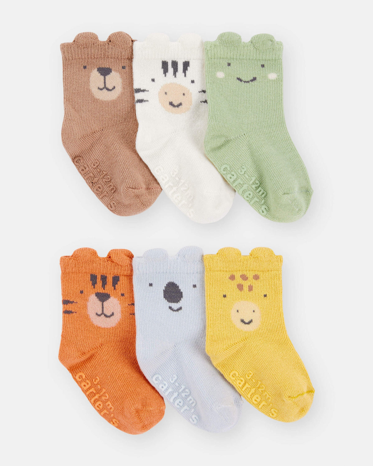 Set 6 Pares de Medias Animals