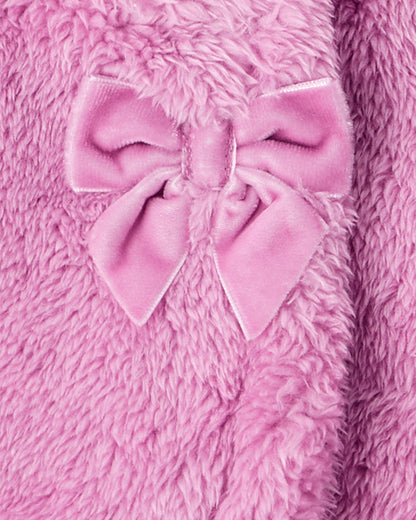 Conjunto 3 Piezas Chaleco Pink Sherpa