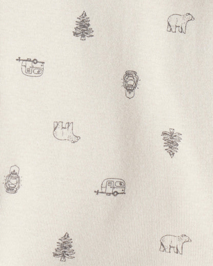 Conjunto 3 Piezas Chaleco en Sherpa Oso