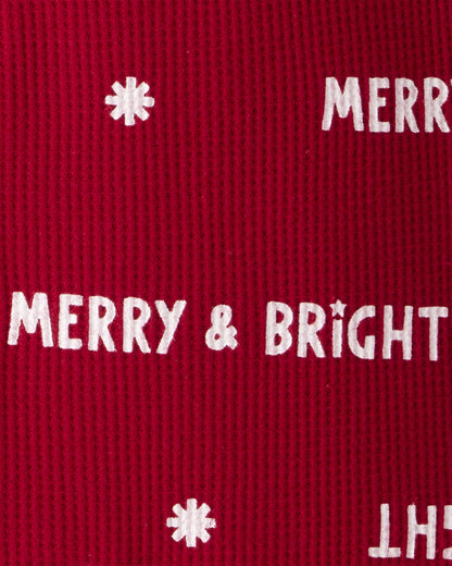 Pijama en Algodón Térmico Merry & Bright Christmas