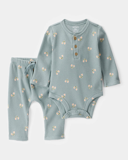 Conjunto 2 Piezas Body Floral