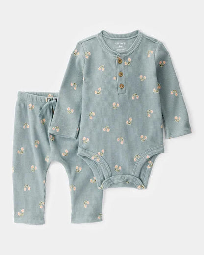 Conjunto 2 Piezas Body Floral