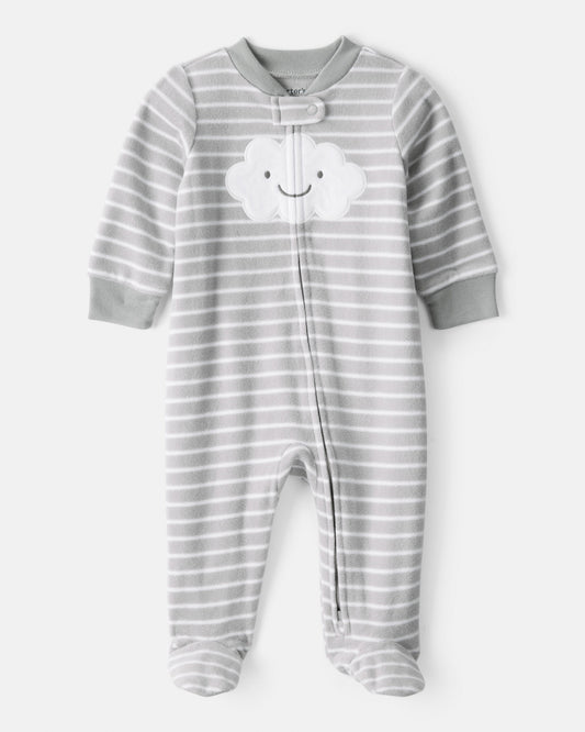 Pijama en Fleece Diseño Baby Cloud