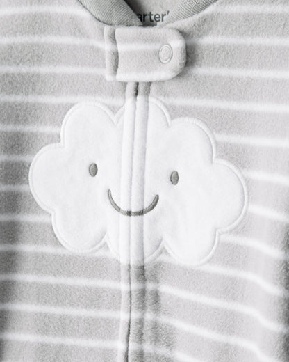 Pijama en Fleece Diseño Baby Cloud