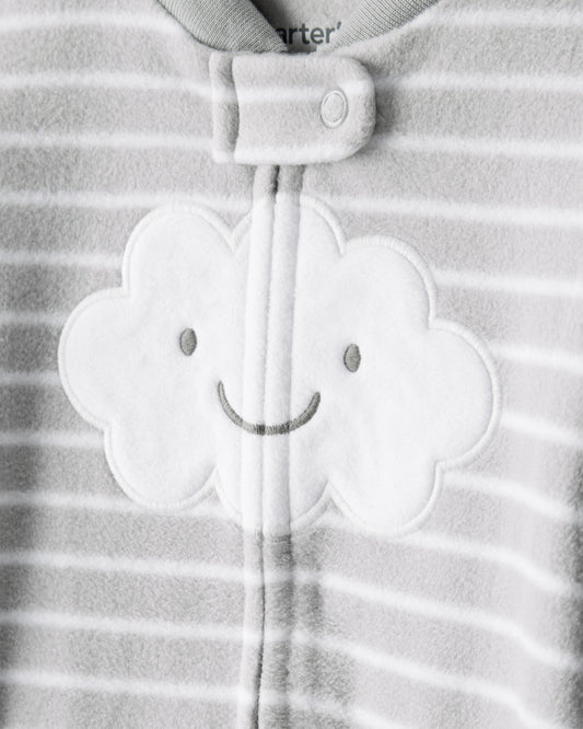 Pijama en Fleece Diseño Baby Cloud