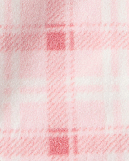 Conjunto 3 Piezas Chaqueta Escocés Rosa