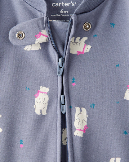 Pijama en Algodón Diseño Polar Bear