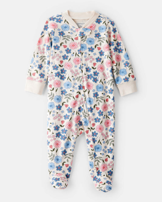 Pijama en Algodón Diseño Floral