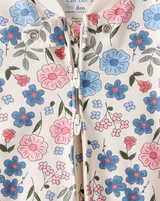Pijama en Algodón Diseño Floral