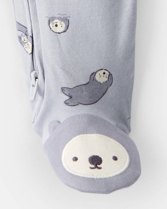 Pijama en Algodón Diseño Nutria