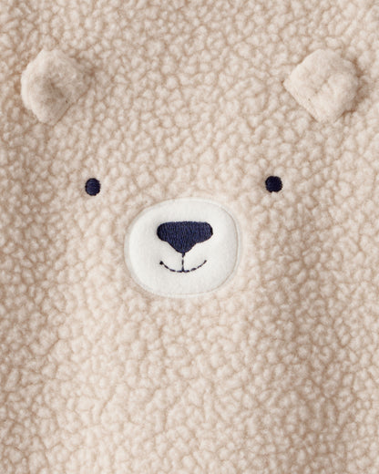 Conjunto 2 Piezas Overol Bear Sherpa