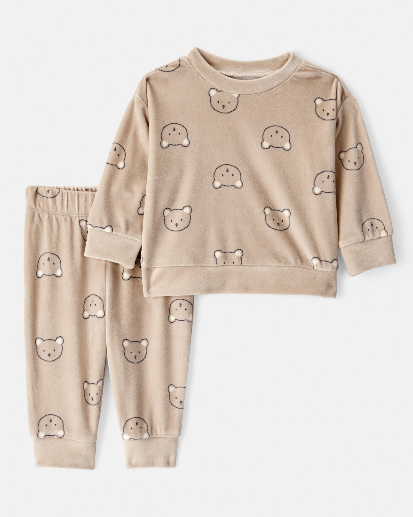 Conjunto 2 Piezas en Terciopelo Diseño Bear