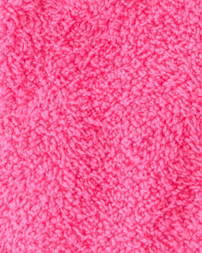 Vestido 2 Piezas Diseño Floral con Chaleco Sherpa