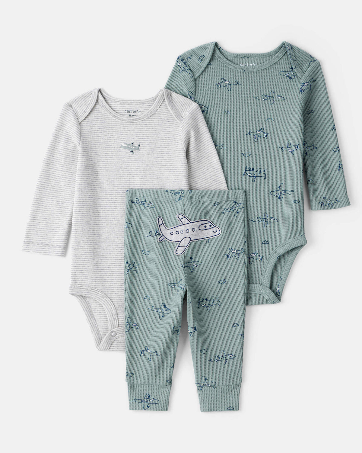 Conjunto 3 Piezas Diseño Airplane