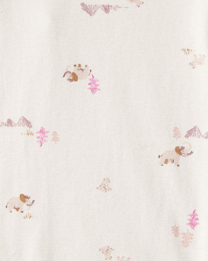 Set 5 Bodies Manga Corta Diseño Bear Floral