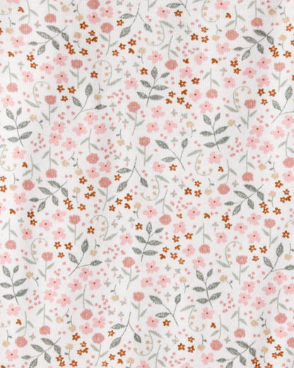 Set 5 Bodies Manga Corta Diseño Flowers & Bunny