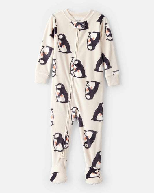 Pijama en Terciopelo Diseño Penguin