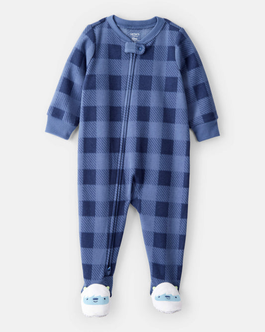 Pijama en Fleece Diseño Blue Yeti