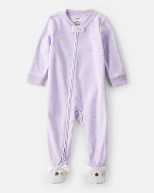 Pijama en Fleece Diseño Koala Heart