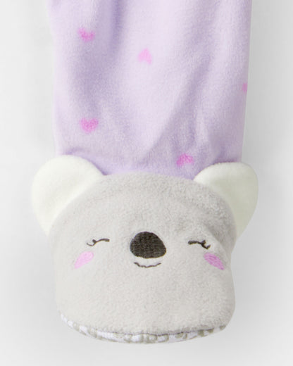 Pijama en Fleece Diseño Koala Heart
